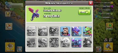 Vila cv13 - Clash of Clans