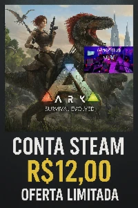 Ark Survival Evolved - Conta Steam