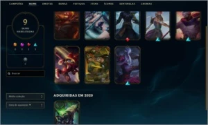 Conta de Lol - Platina 1 - 75 pdl - League of Legends