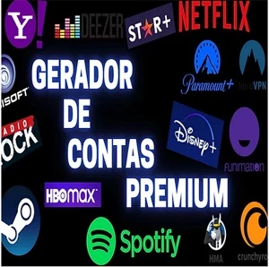 🔄 GERADOR DE CONTAS PREMIUM! LIFETIME - Assinaturas e Premium