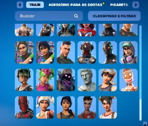 Conta Fortnite Ikonik + Omega (Muitos Passes Antigos)