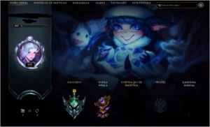 conta de league of legends LOL