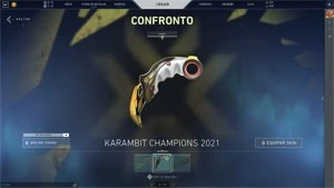 Conta Valorant, Pacote limitado da Champions 2021