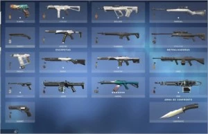 CONTA VALORANT COM VANDAL SUBLIME/FACA + 41 SKINS DE LOL