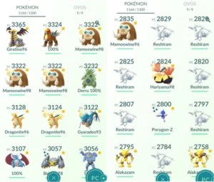 Conta Pokémon Go Nível 40 Top