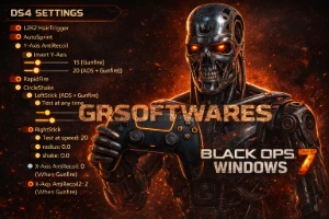 DS4 WINDOWS Com Macro Extension (Mais Forte) - Call of Duty COD