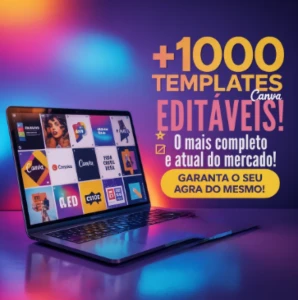 + 1000 Templates Canva Editaveis - O Mais Completo E Atual - Others