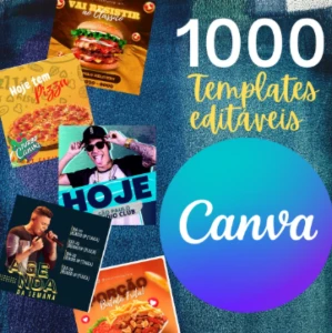 + 1000 Templates Canva Editaveis - O Mais Completo E Atual - Others