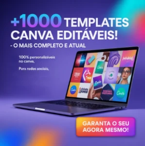 + 1000 Templates Canva Editaveis - O Mais Completo E Atual - Others