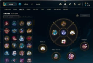 CONTA DIMANTE IV, 275 SKINS - League of Legends LOL