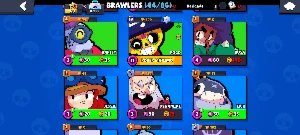 Conta De Braw Star Com Muitos Braw E 6K De Troféus !!! - Brawl Stars