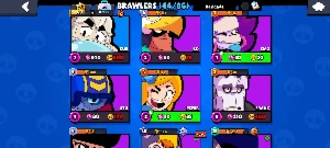 Conta De Braw Star Com Muitos Braw E 6K De Troféus !!! - Brawl Stars