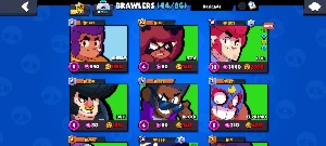 Conta De Braw Star Com Muitos Braw E 6K De Troféus !!! - Brawl Stars