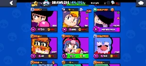 Conta De Braw Star Com Muitos Braw E 6K De Troféus !!! - Brawl Stars