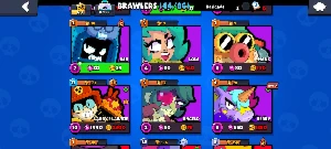 Conta De Braw Star Com Muitos Braw E 6K De Troféus !!! - Brawl Stars