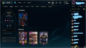 Conta Valorant com R$800 em skins