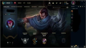 Conta basicamente unranked primeira vez pegada prata IV. - League of Legends LOL