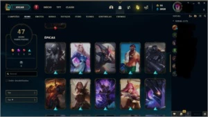 Conta basicamente unranked primeira vez pegada prata IV. - League of Legends LOL