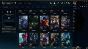 Conta basicamente unranked primeira vez pegada prata IV. - League of Legends LOL