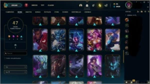 Conta basicamente unranked primeira vez pegada prata IV. - League of Legends LOL