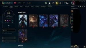 Conta basicamente unranked primeira vez pegada prata IV. - League of Legends LOL