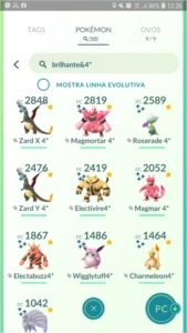 Conta Pokémon GO - Nível 40