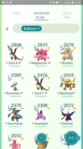 Conta Pokémon GO - Nível 40