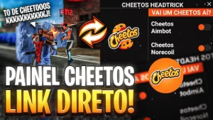 Painel Cheetos - O Melhor Hack Free Fire🔥🎮