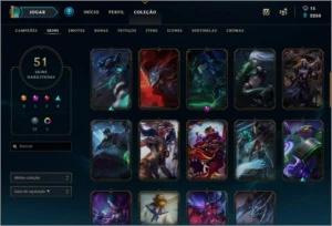 Conta do League of Legends LOL