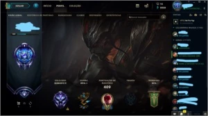 Conta do League of Legends LOL