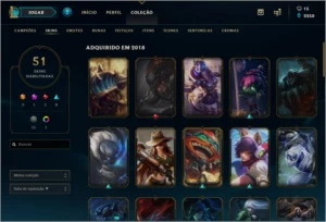 Conta do League of Legends LOL