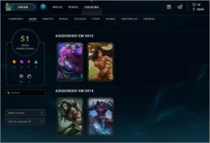 Conta do League of Legends LOL