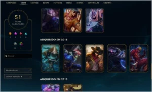 Conta do League of Legends LOL