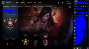 CONTA GOLD 2 LEAGUE OF LEGENDS