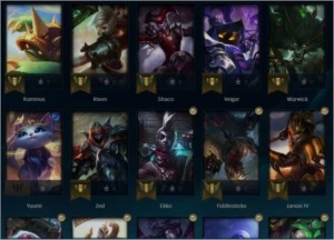 CONTA GOLD 2 LEAGUE OF LEGENDS LOL