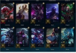 CONTA GOLD 2 LEAGUE OF LEGENDS LOL