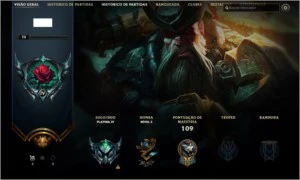 Conta LoL Platina 4 - League of Legends