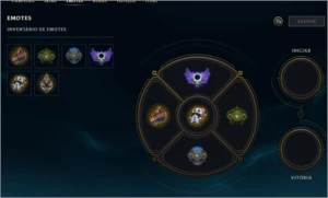 CONTA LEAGUE OF LEGENDS - GOLD 1 - BORDA DE PLATINA LOL