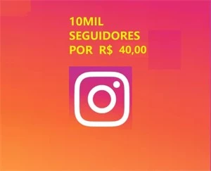 10 MIL Seguidores no Instagram - Redes Sociais