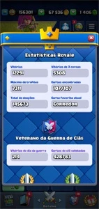 Conta Clash Royale Nível 14
