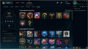 Conta Platina - League of Legends LOL