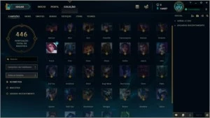 Conta Platina - League of Legends LOL