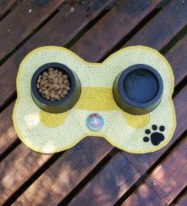 Tapete Pet em Crochê - Artesanato e Personalizados