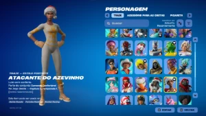Conta de Fortnite Tryhard Heroina,Serenata,Picareta FNCS