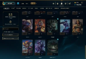 Mestre com 40 Champs e 16 Skins - League of Legends LOL