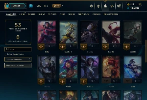 Mestre com 40 Champs e 16 Skins - League of Legends LOL