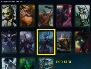 ACC LOL - SEASON 2 VÁRIAS SKINS(rara), 90% DOS CHAMPIONS - League of Legends