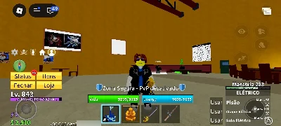 Vendo conta do Blox Fruits pronta para jogar no Segundo Mar! - Roblox