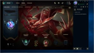 PROMOÇÃO! CONTA PLATINA 3 - League of Legends LOL