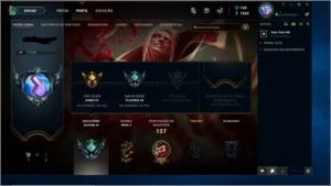 PROMOÇÃO! CONTA PLATINA 3 - League of Legends LOL